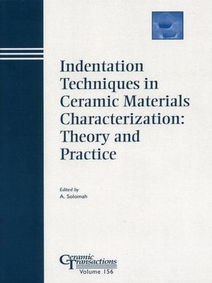 cover image of Indentation Techniques in Ceramic Materials Characterization